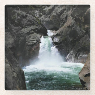 Roaring River Falls, King's Canyon, CA Glasuntersetzer