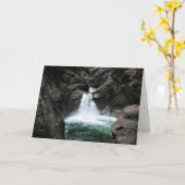 Roaring River Falls, King's Canyon, CA Karte (Gelbe Blume)