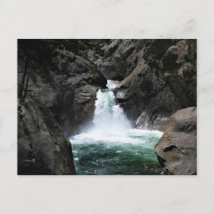 Roaring River Falls, King's Canyon, CA Postkarte