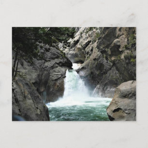 Roaring River Falls, King's Canyon, CA Postkarte