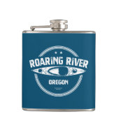 Roaring River Oregon Kayak Flachmann (Vorderseite)