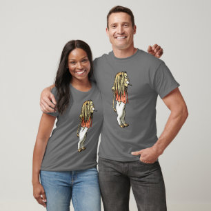 Roaring-Spaß: Vintager Cartoon der Rauchmelone T-Shirt
