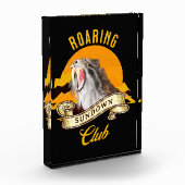 Roaring Sundown Club Saberzahntiger Fotoblock (Links)