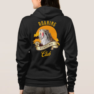 Roaring Sundown Club Saberzahntiger Hoodie