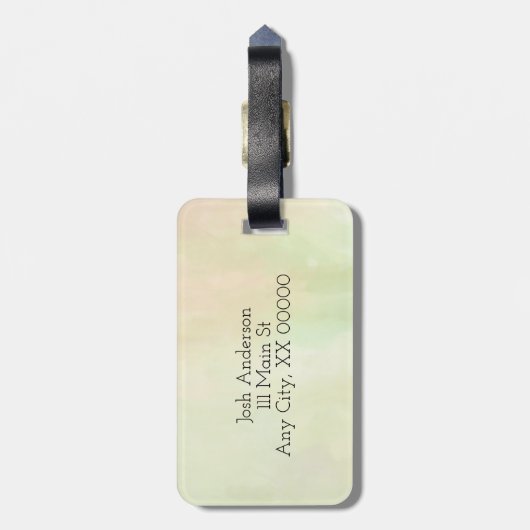 Roaring T-Rex individuell einstellbar Gepäckanhänger (Rückseite vertikal)