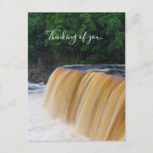 Roaring Tahquamenon Denken Sie an Ihre Postkarte