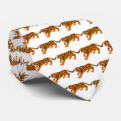 Roaring Tiger: Eine Retro-Revolution in Neckwear! Krawatte (Gerollt)