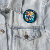 Roaring Tiger Face Button (Beispiel)