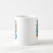 Roaring Tiger Face Kaffeetasse (Mittel)