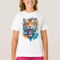 Roaring Tiger Face