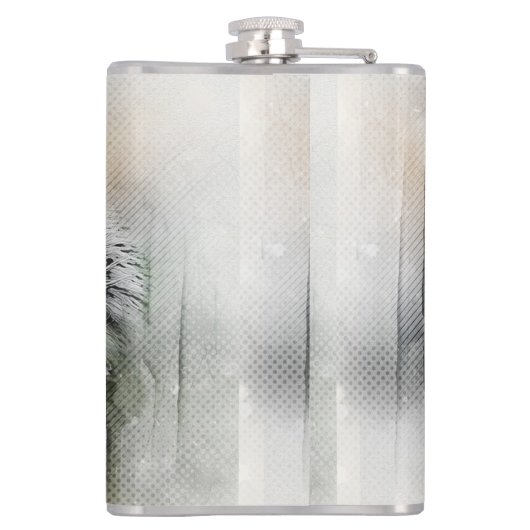 Roaring Tiger Flachmann (Rückseite)