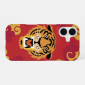 Roaring Tiger Glory iPhone 16 Hülle (Rückseite (Horizontal))