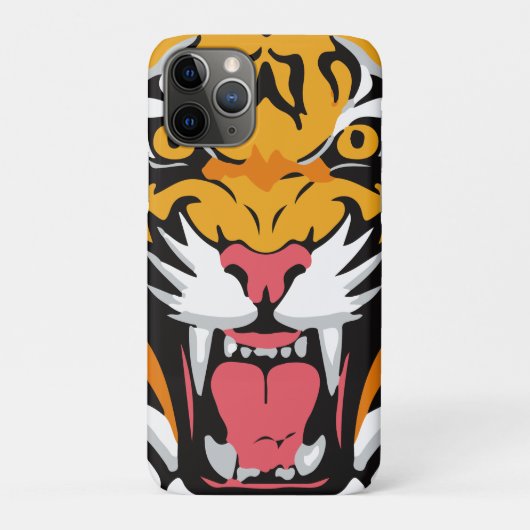 Roaring Tiger Head-25818 Case-Mate iPhone Hülle (Rückseite)