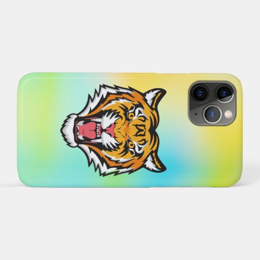 Roaring Tiger Head-25818 Case-Mate iPhone Hülle (Rückseite (Horizontal))
