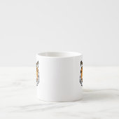 Roaring Tiger Head-25818 Espressotasse (Vorderseite)