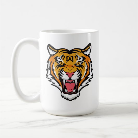 Roaring Tiger Head-25818 Kaffeetasse (Links)
