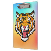 Roaring Tiger Head-25818 Klemmbrett (Links)