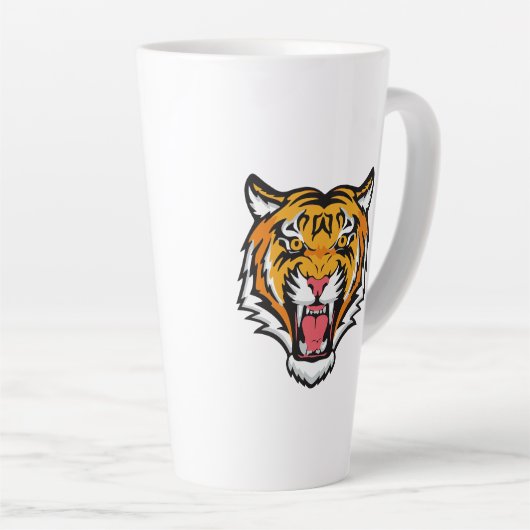 Roaring Tiger Head-25818 Milchtasse (Rechte Ecke)