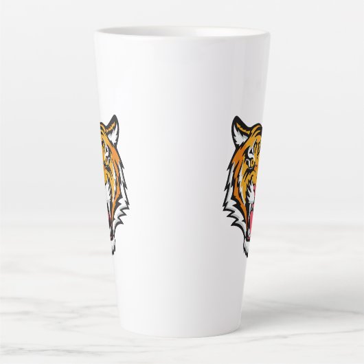 Roaring Tiger Head-25818 Milchtasse (Vorderseite)