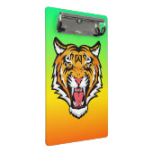 Roaring Tiger Head-25818 Mini Klemmbrett (Schrägansicht)