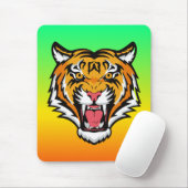 Roaring Tiger Head-25818 Mousepad (Mit Mouse)