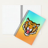 Roaring Tiger Head-25818 Notizblock (Innen)