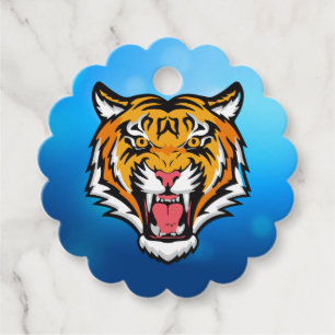 Roaring Tiger Head-25818 Reiseumarmung Geschenkanhänger