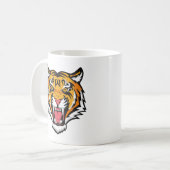 Roaring Tiger Head-25818 Reiseumarmung Kaffeetasse (Vorderseite Links)