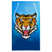 Roaring Tiger Head-25818 Reiseumarmung Kleine Geschenktüte (Rückseite)