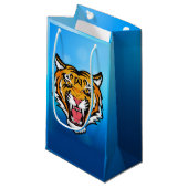 Roaring Tiger Head-25818 Reiseumarmung Kleine Geschenktüte (Vorderseite Schrägansicht)