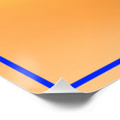 Roaring Tiger Head-25818 Reiseumarmung Poster (Ecke)