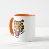 Roaring Tiger Head-25818 Reiseumarmung Tasse (Vorderseite Links)
