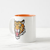 Roaring Tiger Head-25818 Reiseumarmung Zweifarbige Tasse (Vorderseite Links)