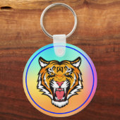 Roaring Tiger Head-25818 Schlüsselanhänger (Vorderseite)
