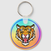 Roaring Tiger Head-25818 Schlüsselanhänger (Rückseite)