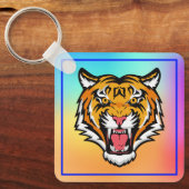 Roaring Tiger Head-25818 Schlüsselanhänger (Vorderseite)