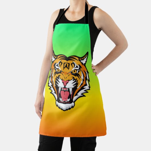Roaring Tiger Head-25818 Schürze (InSitu)