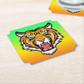 Roaring Tiger Head-25818 Untersetzer (angewinkelt)