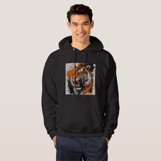 Roaring Tiger Hoodie (Vorne ganz)