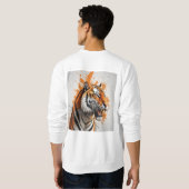 Roaring Tiger Hoodie (Schwarz voll)