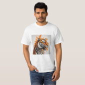 Roaring Tiger Hoodie T-Shirt (Vorne ganz)