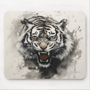 Roaring Tiger Ink Mousepad
