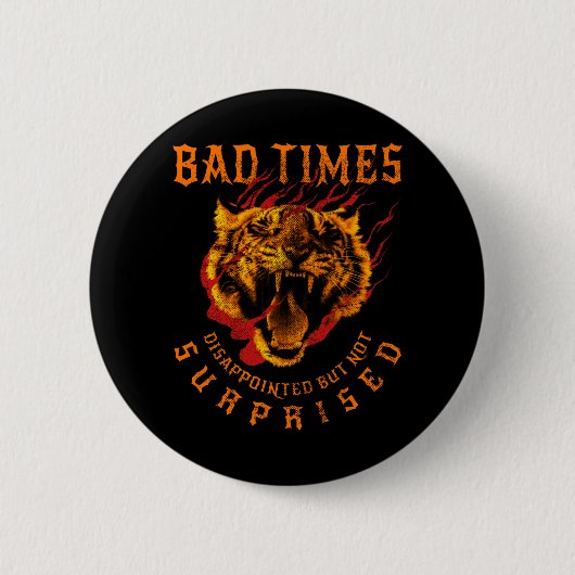Roaring Tiger Jahr 2022 Button (Vorderseite)