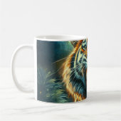 Roaring Tiger Moonlit Dschungel Kaffeetasse (Links)