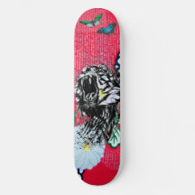ROARING TIGER SKATEBOARD MIT SCHALTFLÄCHEN