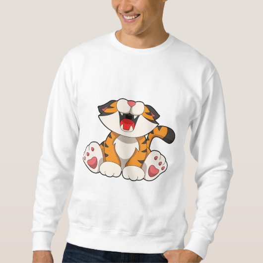 Roaring tiger sweatshirt (Vorderseite)