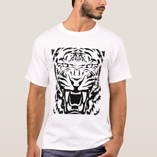Roaring Tiger T - Shirt (Vorderseite)
