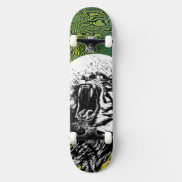 ROARING TIGER UND PSYCHEDELICS SKATEBOARD