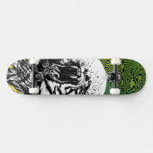ROARING TIGER UND PSYCHEDELICS SKATEBOARD (Horizontal)