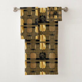 Roaring Twenties Art Deco Badetuch Set